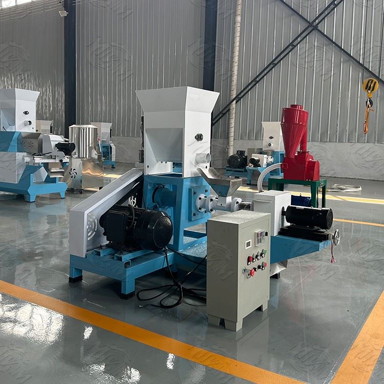 floating fish food extruder machine