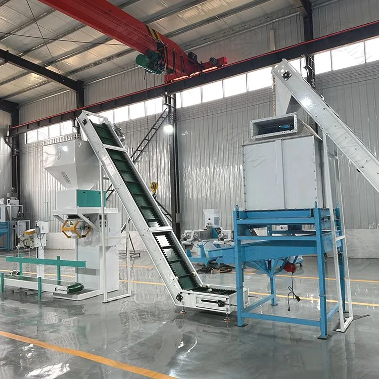 Línea de producción de alimentación moderna