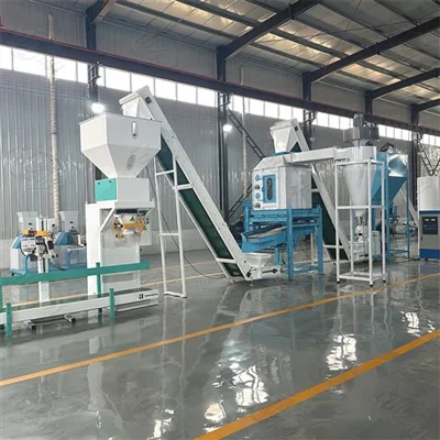 Poultry feed production line